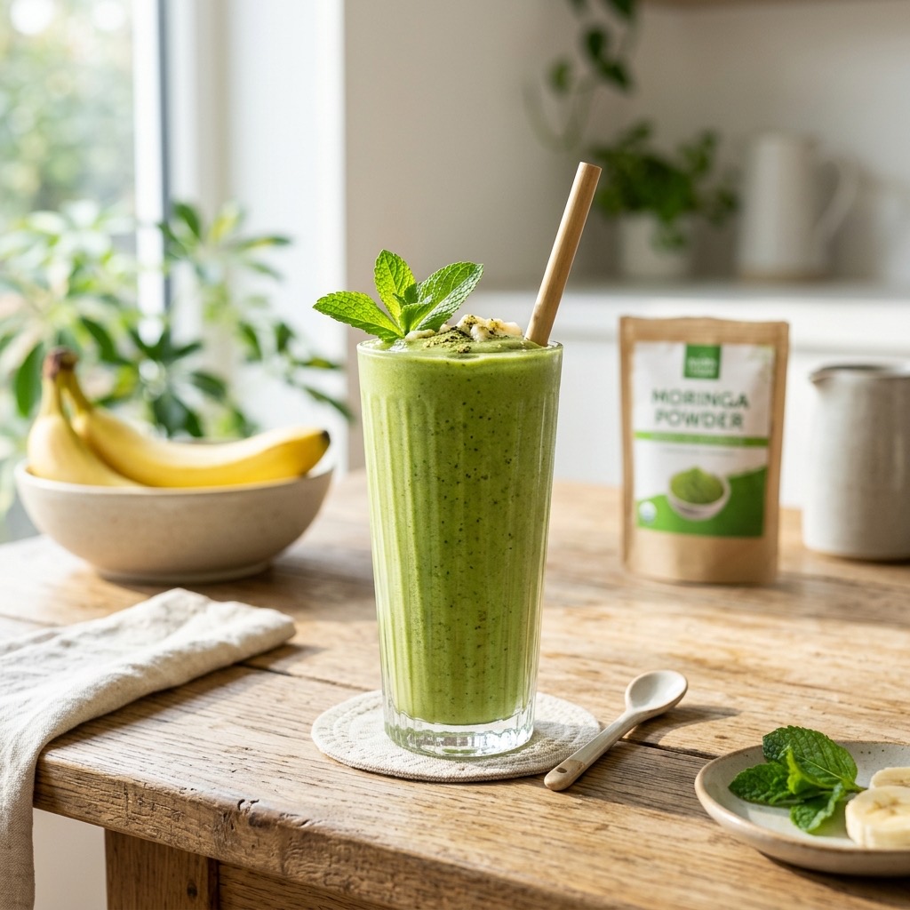 Moringa green smoothie