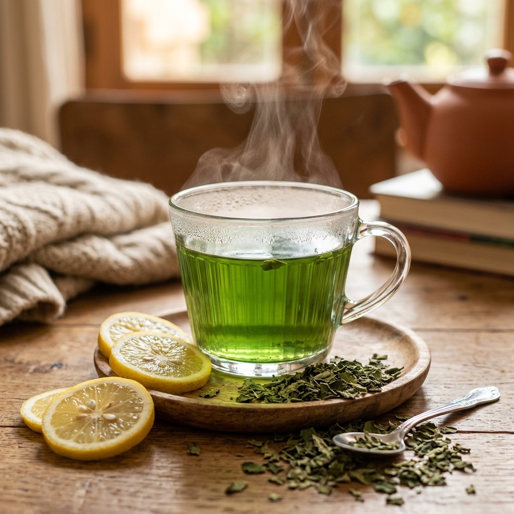 Hot Moringa Tea